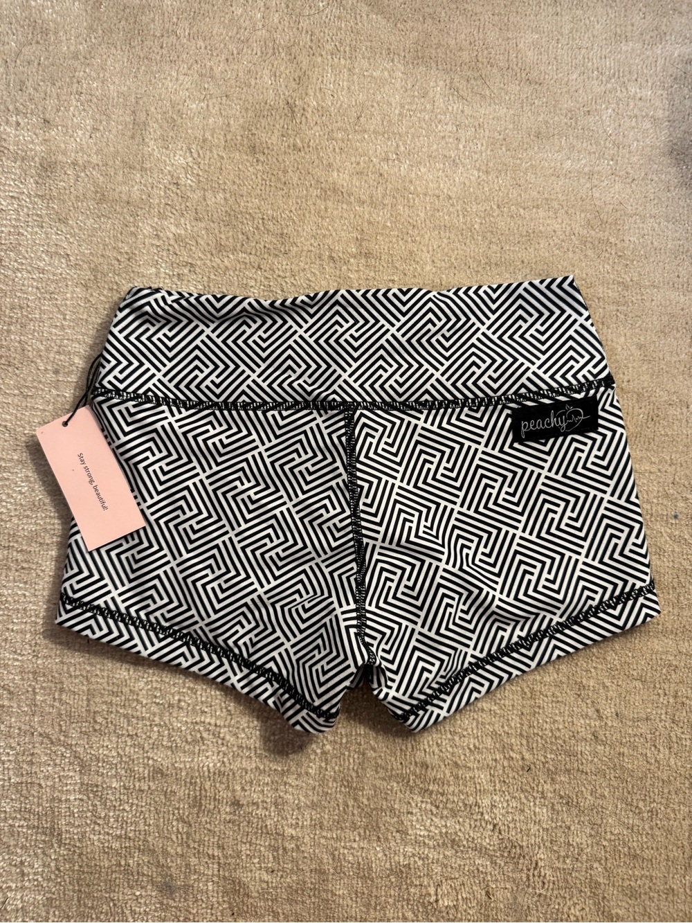 NWT peachy shorts